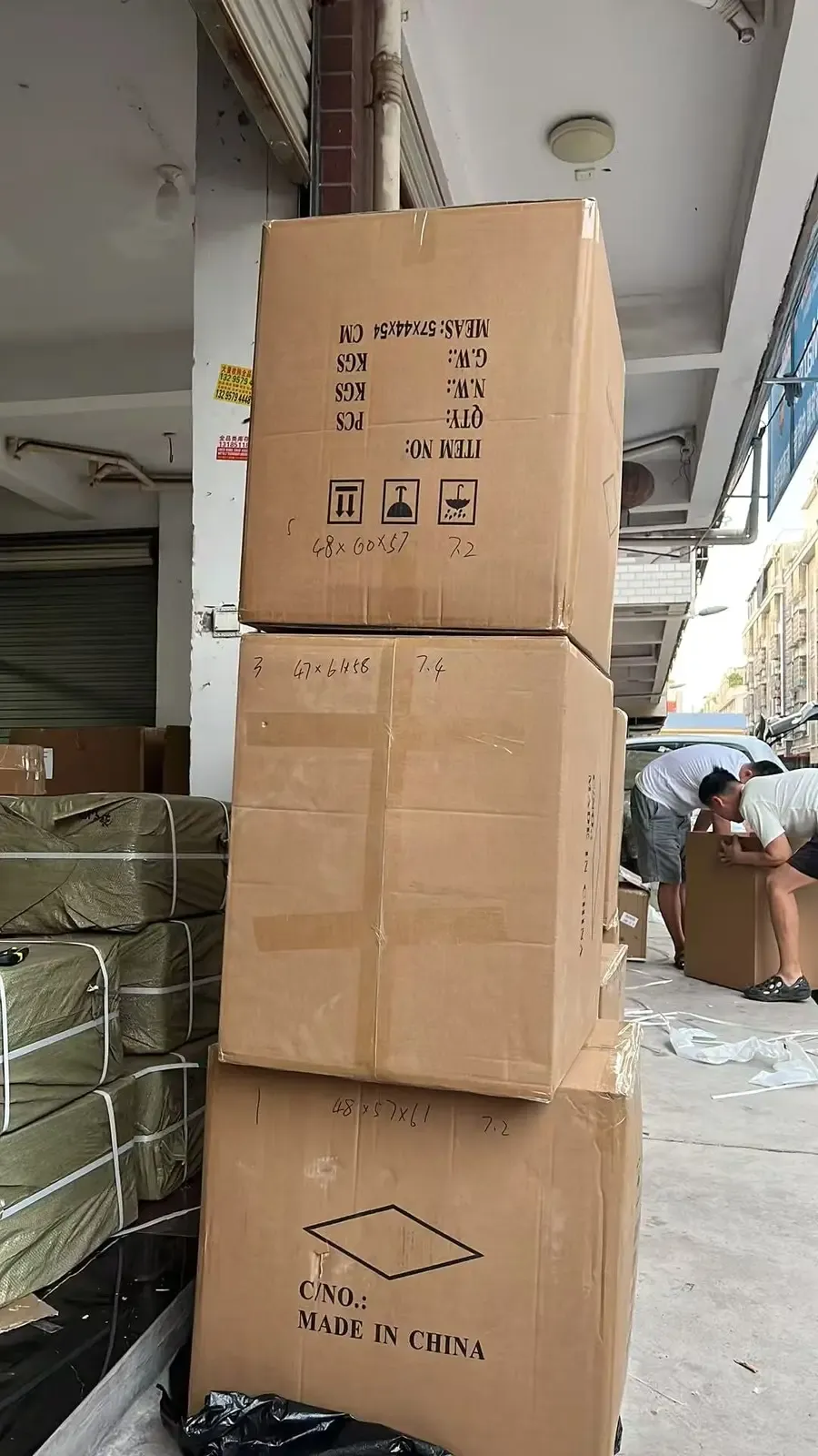 Chargement, district de Tianhe